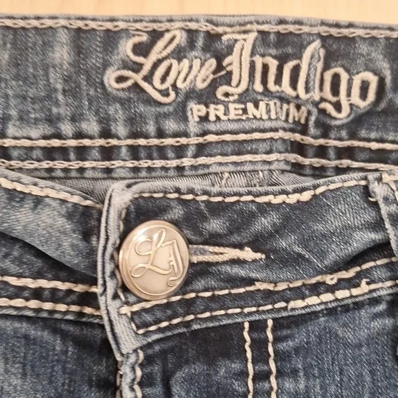 Love Indigo Premium Jean's Size 10 - Picture 2 of 8